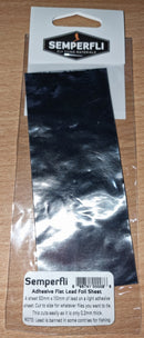 Semperfli Adhesive Flat Lead Foil Sheet