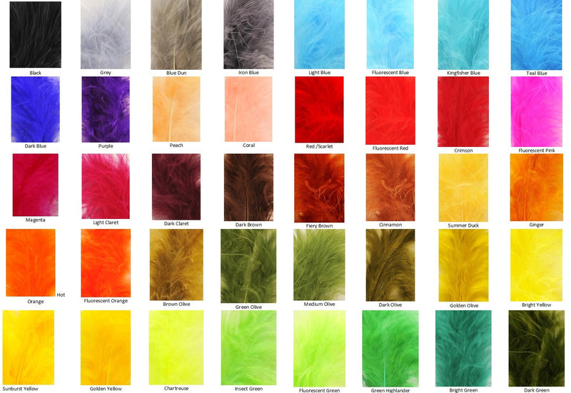Veniard dye colour chart