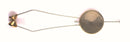 Flared disc bobbin holder