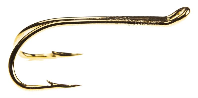 double hooks for fly fishing Ahrex HR428G Double Salmon Hook