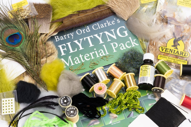 Veniard Barry Ord Clarke's Fly tying Material Pack