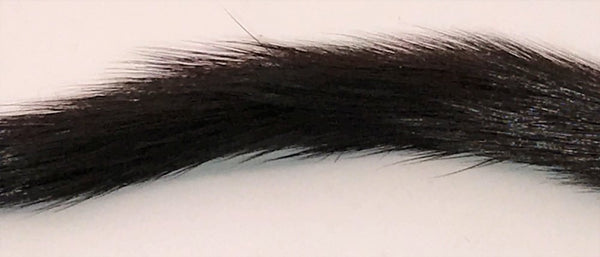 Veniard Stoat Tail substitute (Ermine Tail) Dyed Black