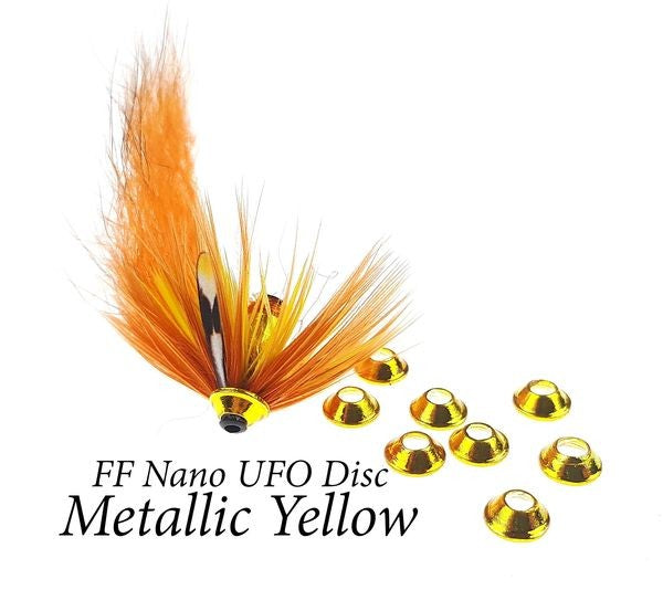 Future Fly Nano UFO Discs for tube flies fly tying