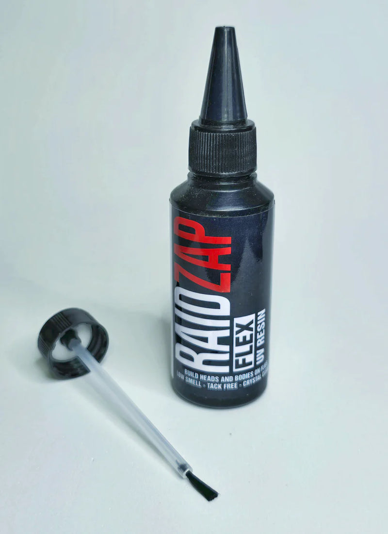 RAIDZAP FLEX UV RESIN for fly tying