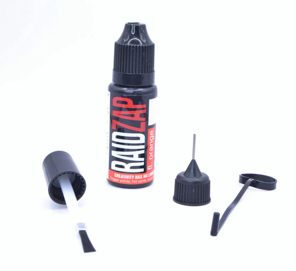 Raidzap flex FL ORANGE uv resin 15ml FOR FLY TYING