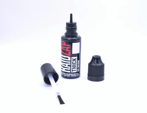 Raidzap thick uv resin for fly tying