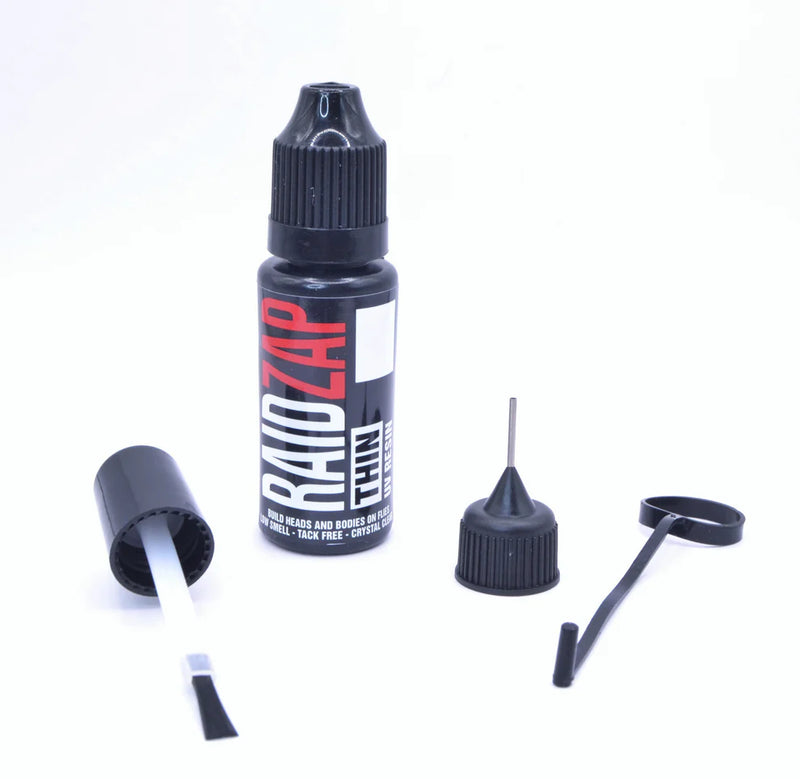 Raidzap thin uv resin for Fly tying