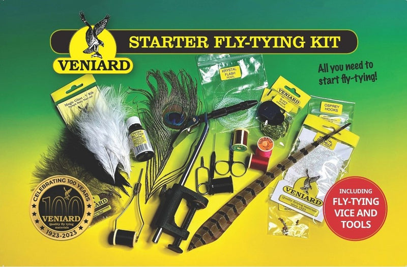 Veniard Starter Fly Tying Kit 2024, Finesse Fly Tying