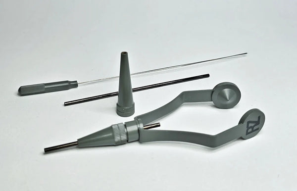 raidzap rz xact bobbin grey for fly tying