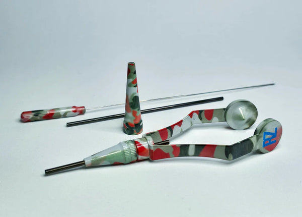 raidzap rz xact bobbin red camouflage for fly tying