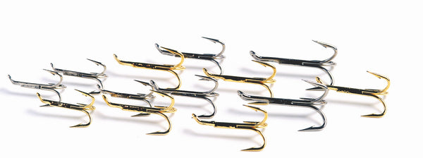 Veniard Esmond Drury treble Hooks -  Nickel Plated
