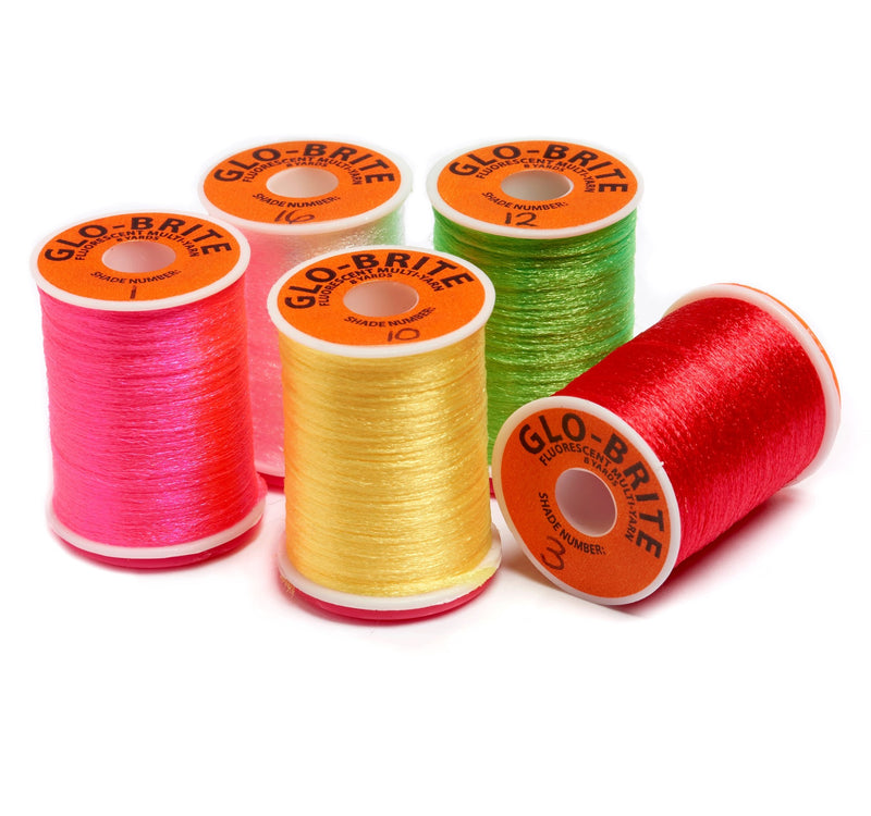 Veniard Glo-Brite multi yarn Mixed All 16 Colours
