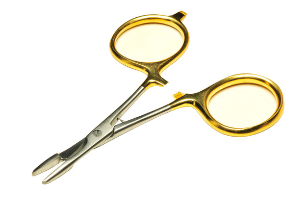 gold loop 4" heger scissor clamp