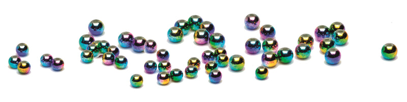 Veniard Rainbow plastic Beads - Petrol