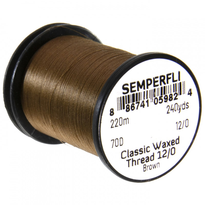 Semperfli Classic Waxed Thread 12/0 240 Yards