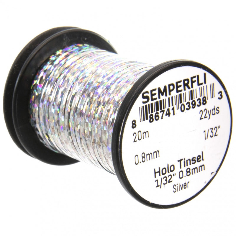 Semperfli Holographic Tinsel - 1/32"- Medium
