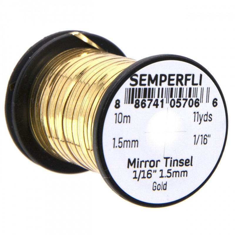 Semperfli - Mirror Tinsel - 1/16" - Large