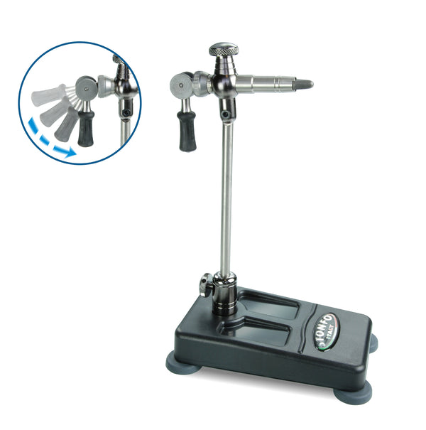 Stonfo 504 Flylab lever Rotary Vice (pedestal and clamp) for fly tying