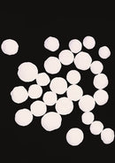 Veniard Suspender balls mixed sizes - White