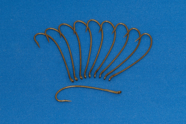Veniard TG Salmon fly hooks - Size 1/0 for fly tying