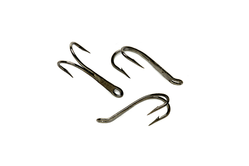 Veniard Osprey VH003 Scandi Salmon Double hook - Black Nickle - Pack of 100