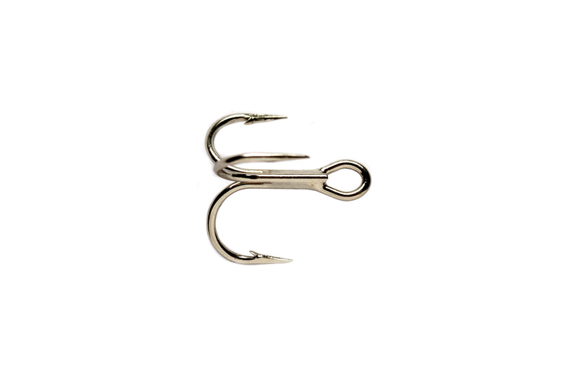 Veniard Osprey VH004 Trailing Treble Silver Nickle Hook - Pack of 100