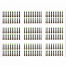 Semperfli Synthetic Jungle Cock - Small - 17mm - (180 feathers Bulk Pack)