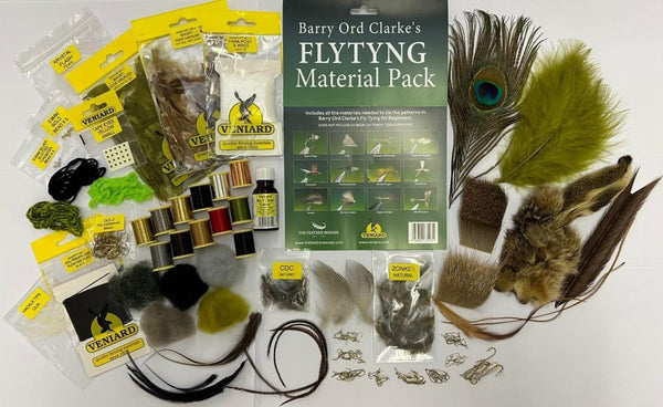 barry ord clarke fly tying material pack