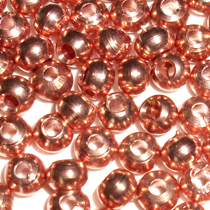 Turrell Brass Beads - Copper