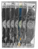 metz predator genetic hackles for fly tying blue