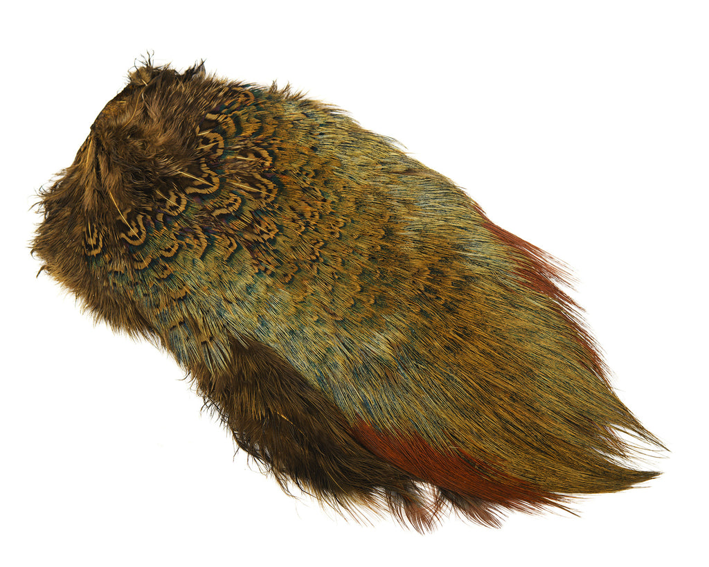 Nature's Spirit Ringneck Pheasant Rump Patch FINESSE FLY TYING