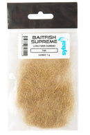 sybai baitfish supreme synthetic dubbing for fly tying tan