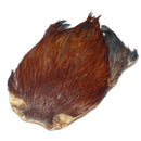 turrall cock neck cape red brown complete for fly tying