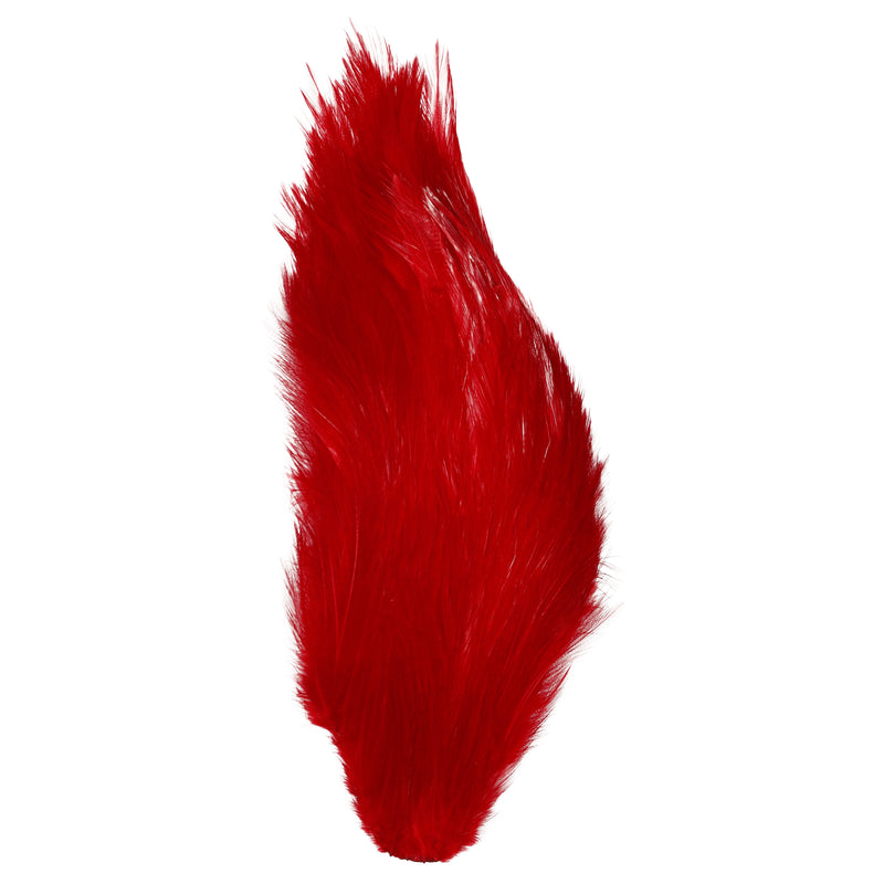 Veniard Chinese Cock Capes necks for fly tying red