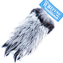 Whiting silver badger cock saddle for fly tying